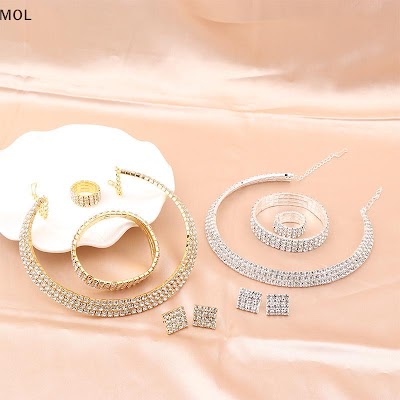 Bộ Trang Sức Cô Dâu 4 Món Cao Cấp | Phụ Kiện Áo Dài Sang Trọng Mê Áo Dài