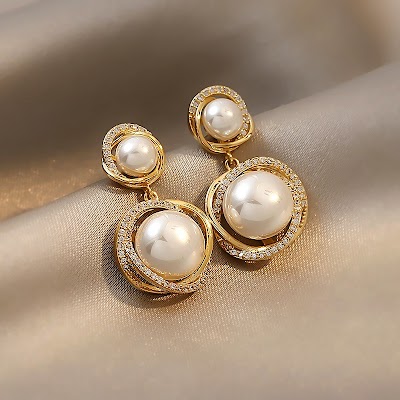 50 Kiểu Bông Tai Cô Gái Hàn Quốc Bông Tai Ngọc Trai Bông Tai Hình Học Không Đều Vòng Giọt Nước Bông Tai Ngọc Trai