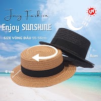 Nón Cói Đi Biển Vành Rộng Vintage | Phụ Kiện Mê Áo Dài