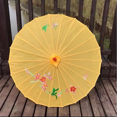 Dù Vải Lục Giác Cổ Trang Cán Gỗ | Phụ Kiện Chụp Ảnh Áo Dài Mê Áo Dài