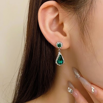 Bộ Trang Sức Giọt Nước Sang Trọng | Phụ Kiện Áo Dài - Mê Áo Dài