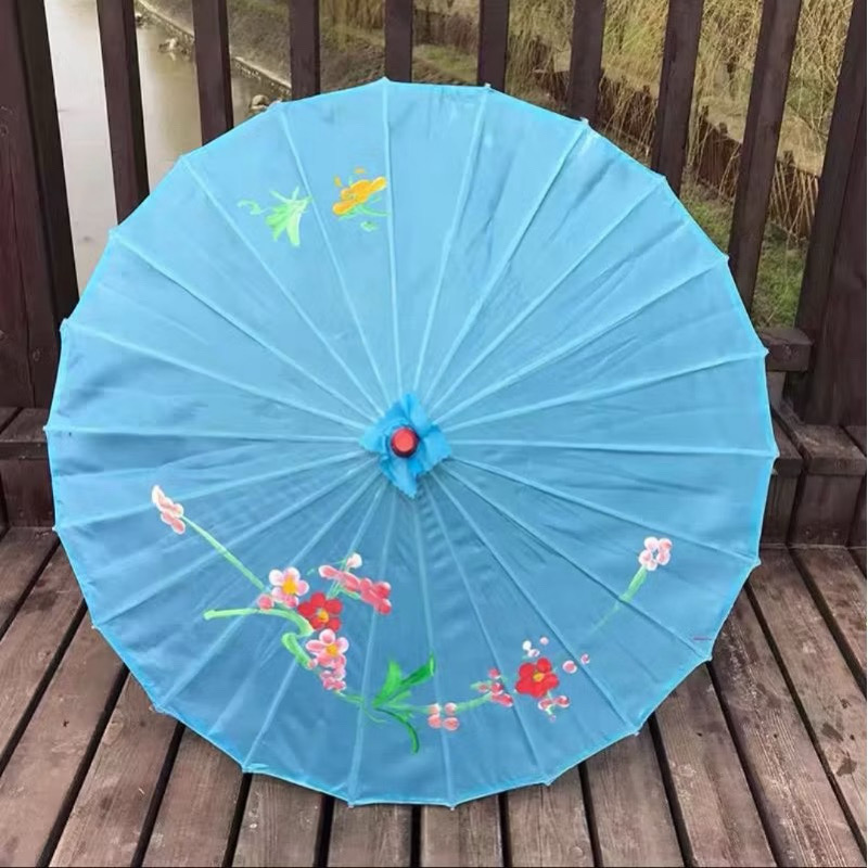 Dù Vải Lục Giác Cổ Trang Cán Gỗ | Phụ Kiện Chụp Ảnh Áo Dài Mê Áo Dài - ảnh chi tiết 15
