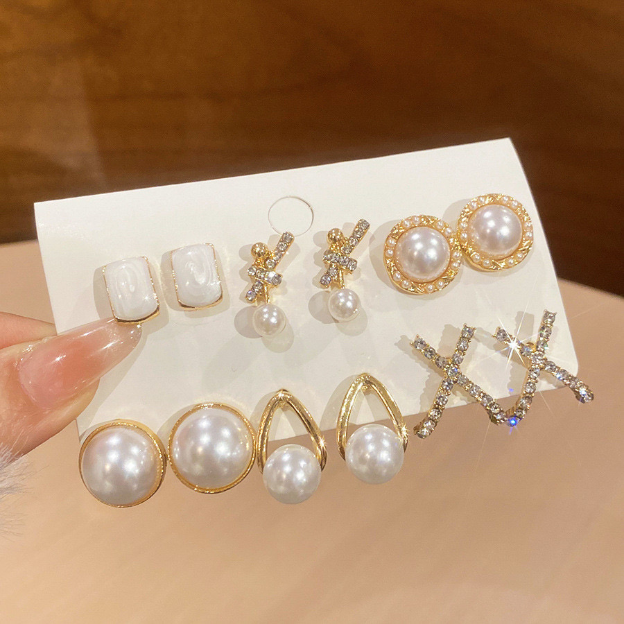 Bông Tai Hoa Ngọc Trai Glaze Retro Thanh Lịch | Phụ Kiện Áo Dài - Mê Áo Dài - ảnh chi tiết 13