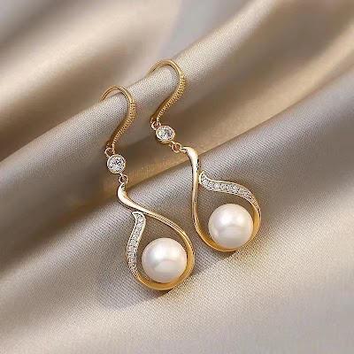 50 Kiểu Bông Tai Cô Gái Hàn Quốc Bông Tai Ngọc Trai Bông Tai Hình Học Không Đều Vòng Giọt Nước Bông Tai Ngọc Trai