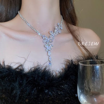 Bộ Trang Sức DREJEW Hình Bướm Tua Rua | Phụ Kiện Áo Dài - Mê Áo Dài