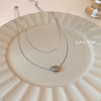 Vòng Cổ 2 Lớp Mặt Trái Tim Xương Rắn Sang Trọng | Trang Sức Mê Áo Dài - thumbnail 6