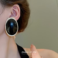 Drejew 925 Bông Tai Bầu Dục Nhẹ Nhàng | Sang Trọng Phong Cách Âu Mỹ - thumbnail 7