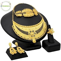 Bộ Trang Sức Mạ Vàng 24k Sang Trọng | Phụ Kiện Mặc Áo Dài - Mê Áo Dài - thumbnail 10