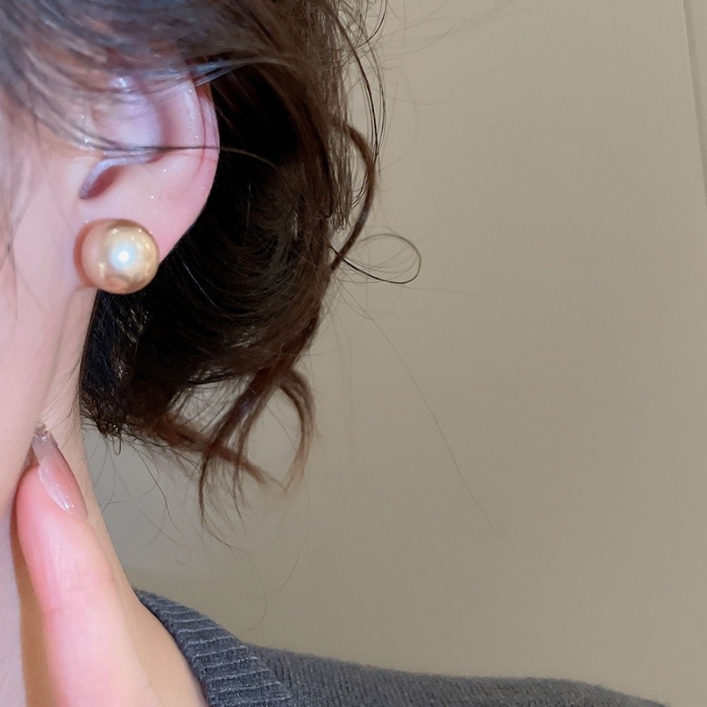 AWNGD 3 / 6 Đôi Bông Tai Giả, Bông Tai Champagne Sang Trọng Đơn Giản, Kích Cỡ Khác Nhau Nhẹ Tai Trang Sức Thời Trang Nữ - ảnh chi tiết 10