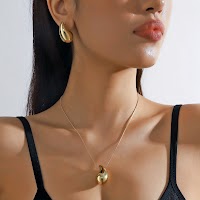 Bộ Trang Sức Giọt Nước Retro | Phụ Kiện Áo Dài - Mê Áo Dài