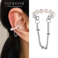 Bông Tai Ngọc Trai Dài Phong Cách Hàn Quốc | Phụ Kiện Áo Dài Tinh Tế - Mê Áo Dài - thumbnail 6
