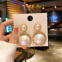 Bông Tai Ngọc Trai Cỡ Lớn Sang Trọng | Phụ Kiện Áo Dài Cưới Tinh Tế - Mê Áo Dài - thumbnail 12