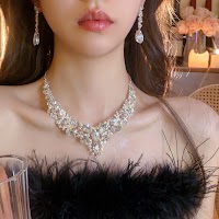Bộ Trang Sức Cưới Bạc Tua Rua Lấp Lánh | Phụ Kiện Áo Dài - Mê Áo Dài - thumbnail 13
