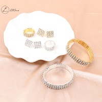 Combo 4 Món Trang Sức Đính Đá Lấp Lánh | Phụ Kiện Mặc Áo Dài Mê Áo Dài - thumbnail 4