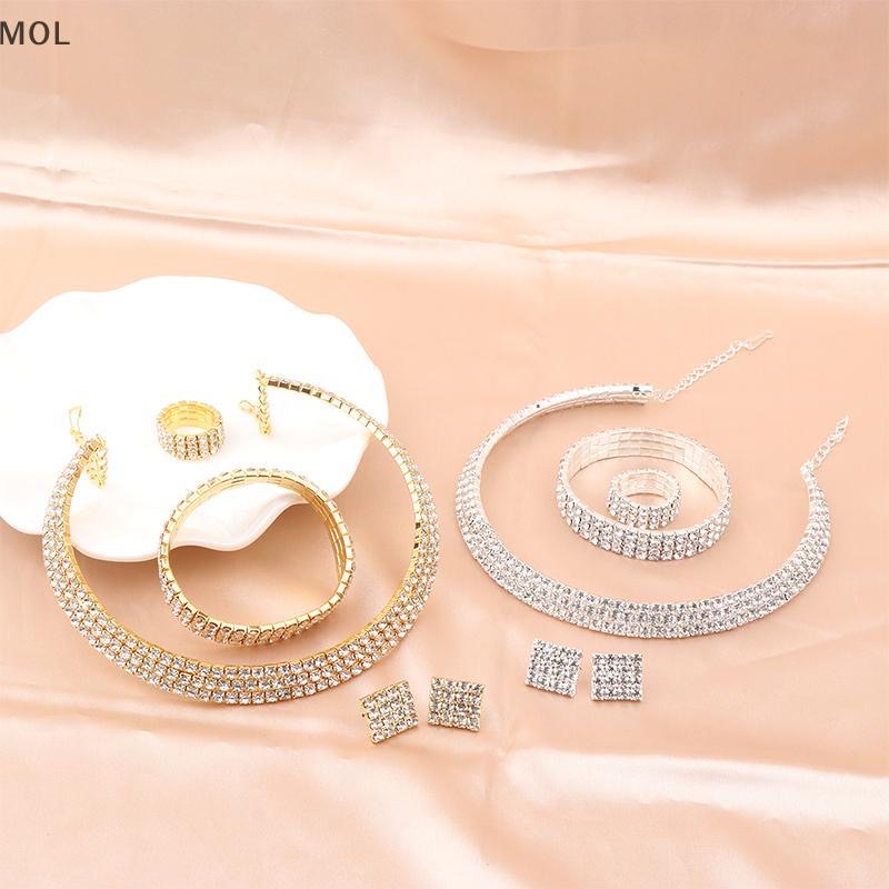 Bộ Trang Sức Cô Dâu 4 Món Cao Cấp | Phụ Kiện Áo Dài Sang Trọng Mê Áo Dài - ảnh chi tiết 11