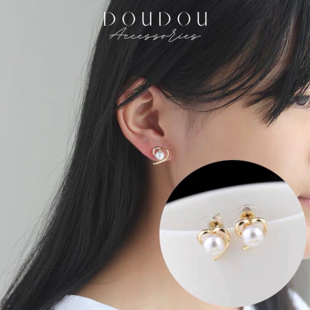 Bông Tai Ngọc Trai Dài Phong Cách Hàn Quốc | Phụ Kiện Áo Dài Tinh Tế - Mê Áo Dài - ảnh chi tiết 8
