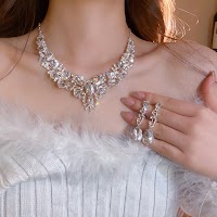 Bộ Trang Sức Cưới Bạc Tua Rua Lấp Lánh | Phụ Kiện Áo Dài - Mê Áo Dài - thumbnail 9
