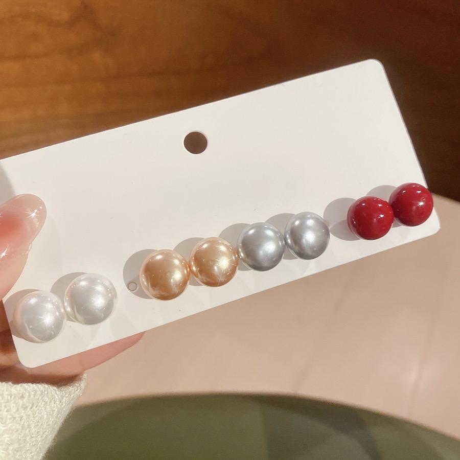 Set 3 Cặp Bông Tai Ngọc Trai Thanh Lịch | Trang Sức Mặc Áo Dài Đẹp Mê Áo Dài - ảnh chi tiết 10