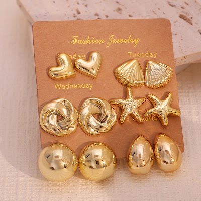Set Bông Tai Hàn Quốc Xinh Xắn | Phụ Kiện Áo Dài - Mê Áo Dài