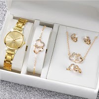 Đồng Hồ Kỹ Thuật Số Nữ Sang Trọng | Phụ Kiện Thời Trang Phối Áo Dài Tinh Tế - thumbnail 4